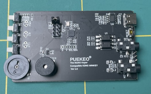 Platine des Nano Keyers